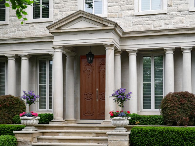 Elegant Masonry Entrances